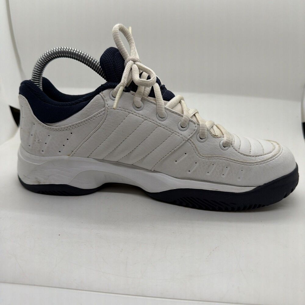 Vintage Adidas Men’s Athletics Tennis Sneakers Shoes White Size 6.5 - Picture 8 of 12